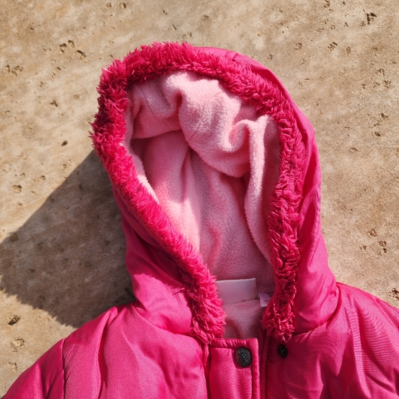 Children's Pink Platinum Winter Jacket and Snow Pants Set Size 6X - Picture 6 of 10